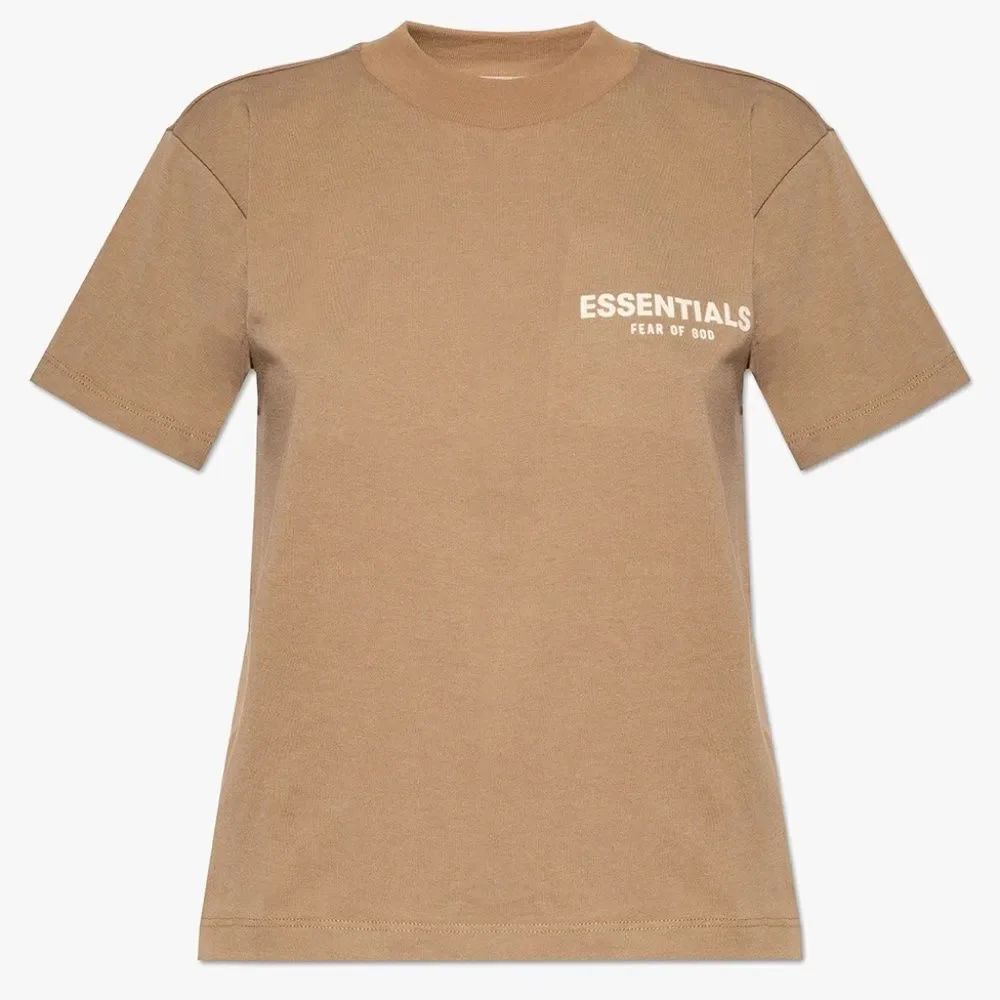 Fear of God Essentials Tan Tee Shirt